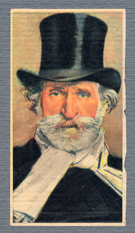 Anonimo — Giovanni Boldini. Ritratto di Giuseppe Verdi — particolare